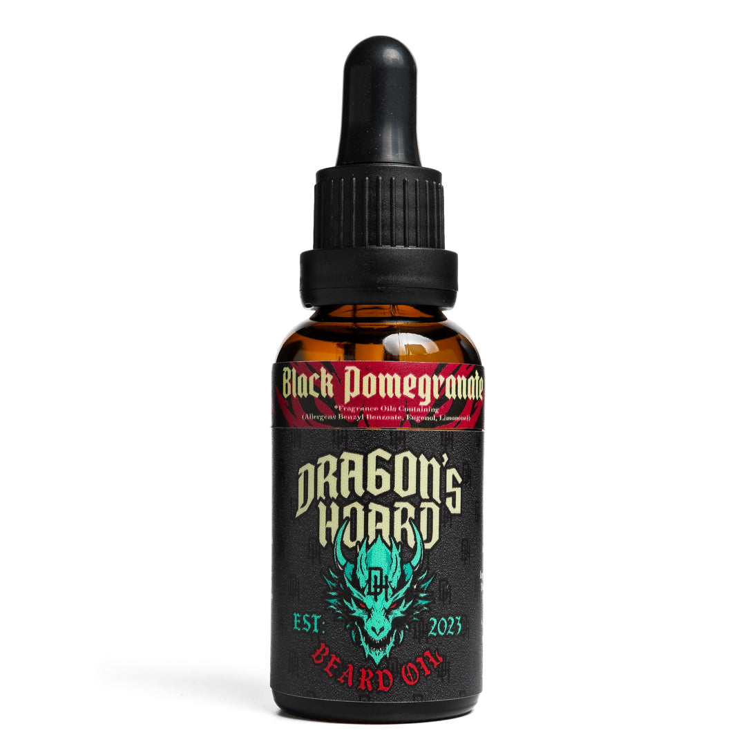 Black Pomegranate Beard Oil