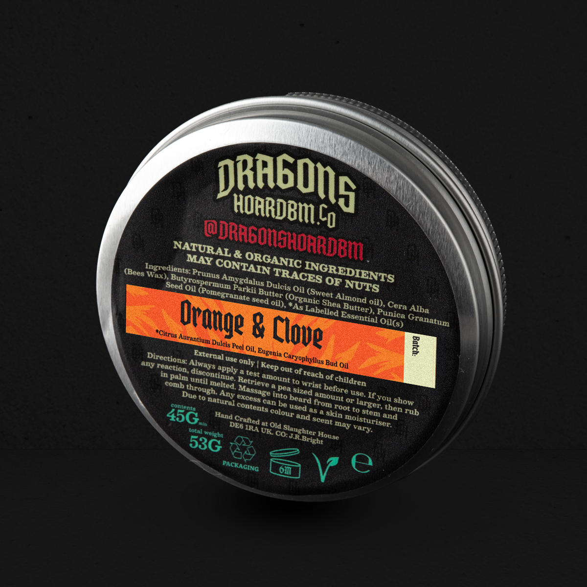Orange & Clove beard Balm