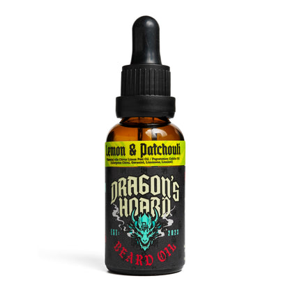Lemon and Patchouli Beard Oil