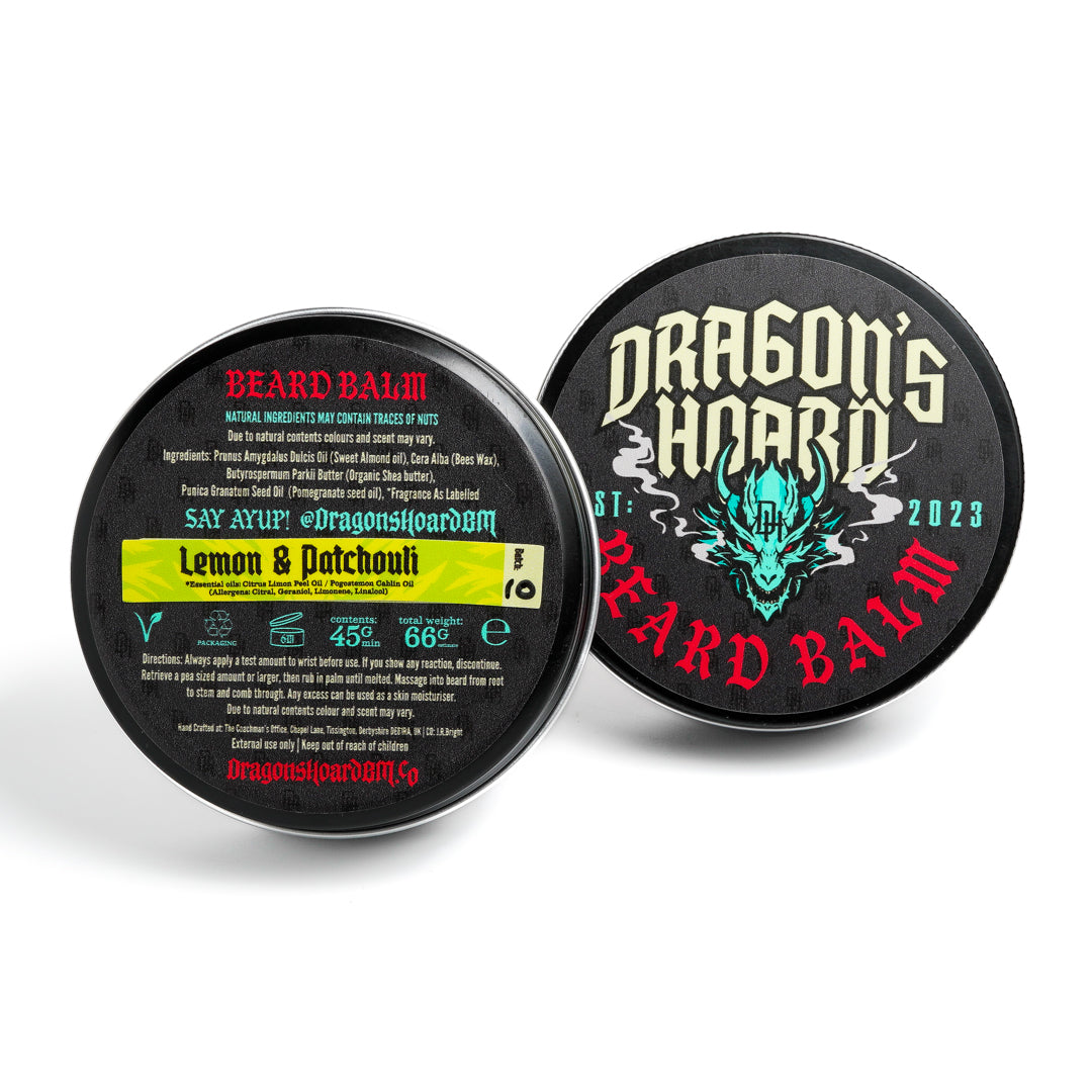 Lemon & Patchouli Beard Balm