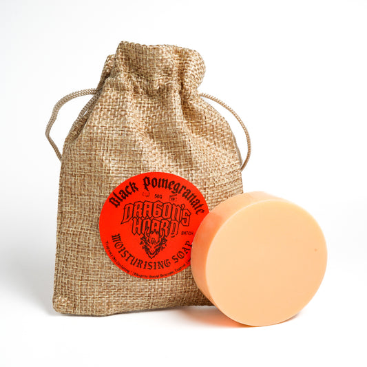 Black Pomegranate Beard and Body Soap Bar