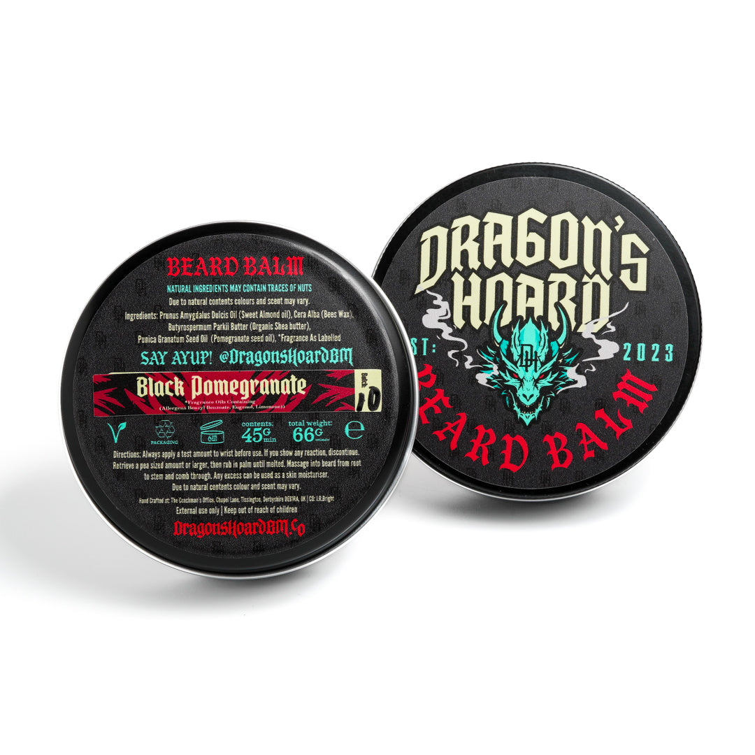 Black Pomegranate Beard Balm