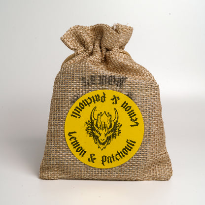 Lemon & Patchouli Beard and Body Soap Bar
