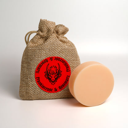 Frankincense and Rosemary Beard and Body Soap Bar