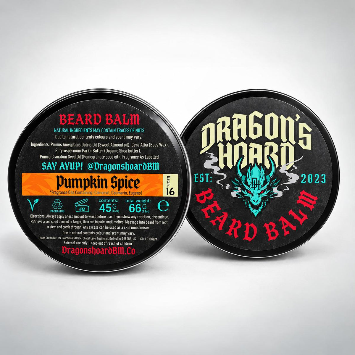 Ltd Edition Pumpkin Spice Beard Balm